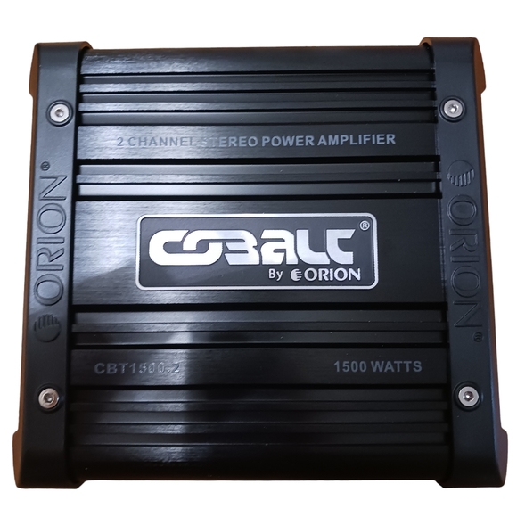 Cobalt by Orion CBT1500.2 Two‎ Channel Stereo Power Amplifier 1500 Watts - Picture 2 of 5